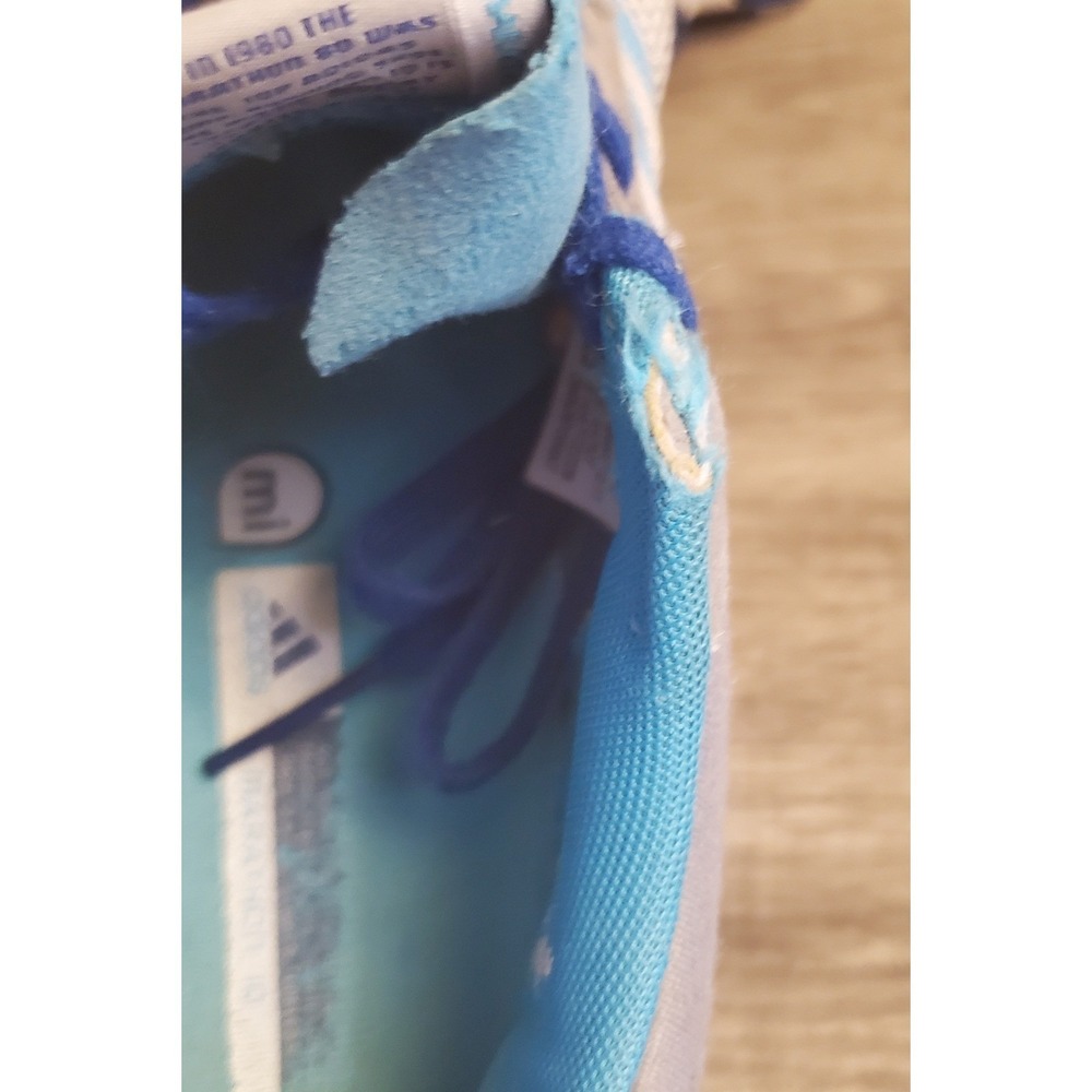 Adidas‎ Marathon 10 Sneaker Shoes Women's Size 8 Gray Blue - Picture 10 of 12